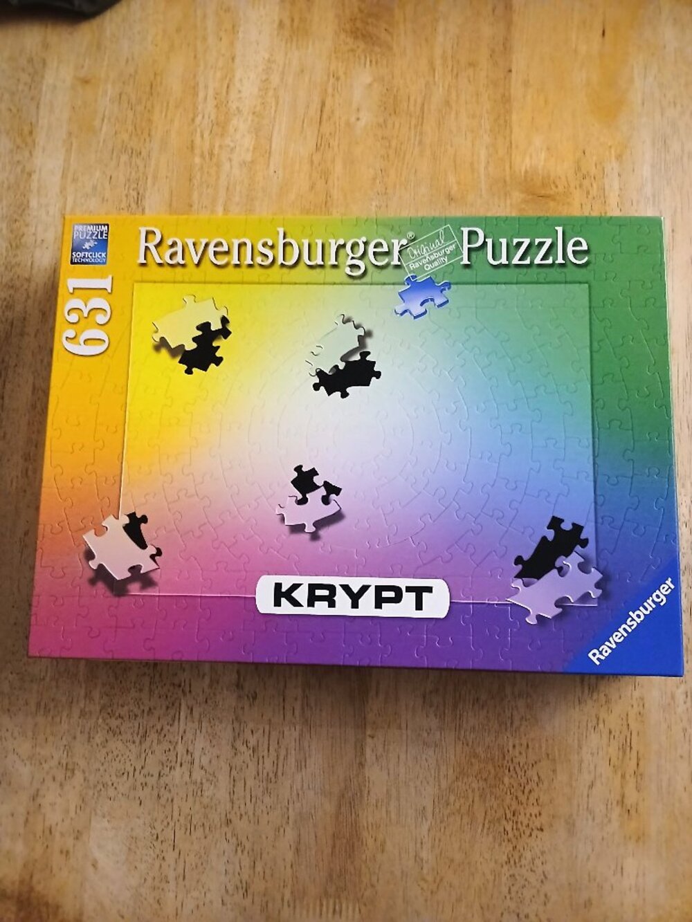 Ravensburger "Krypt Gradient" Jigsaw Puzzle, 631 Pieces